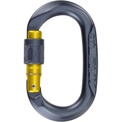 Karabinek Climbing Technology OVX SG - anthra/ mustard